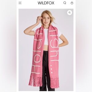 New - WildFox Holiday scarf